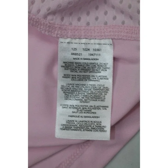 Columbia Women Maplegate Light Pink Short Sleeve Shirt M Active Fit Omni Wick - Picture 8 of 13